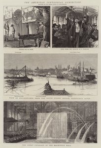 De Amerikaanse Eeuwfeesttentoonstelling door Alfred Chantrey Corbould